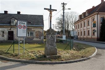Kreuz in der Fučíkova-Straße, Raspenava