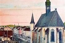 Kostel Nejsvětější Trojice (Tkalcovský kostel) Žitava, smírčí kříže (448 kB)