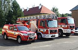 Hasičská slavnost hrádeckých hasičů