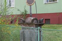 Kreuz in der Fügnerova-Straße, Friedland  (300 kB)