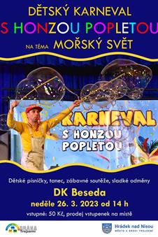 Dětský karneval s Honzou Popletou