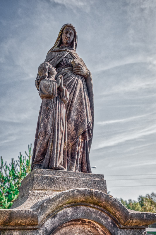 Rzeźba św. Anny