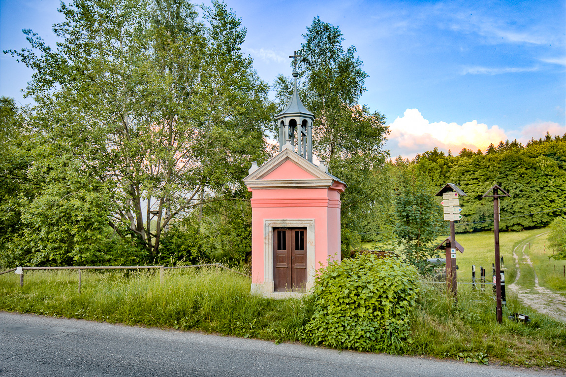 Kaplica w miejscowości Horní Sedlo